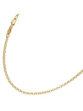 Chrome Hearts 22k Neckchain Roll Chain Gold Necklace